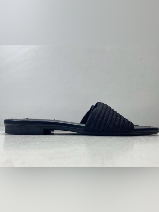rag & bone Shoes - Rag & Bone Ellis Black Quilted Slide Sandals